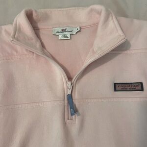 Vineyard vines pink quarter zip!